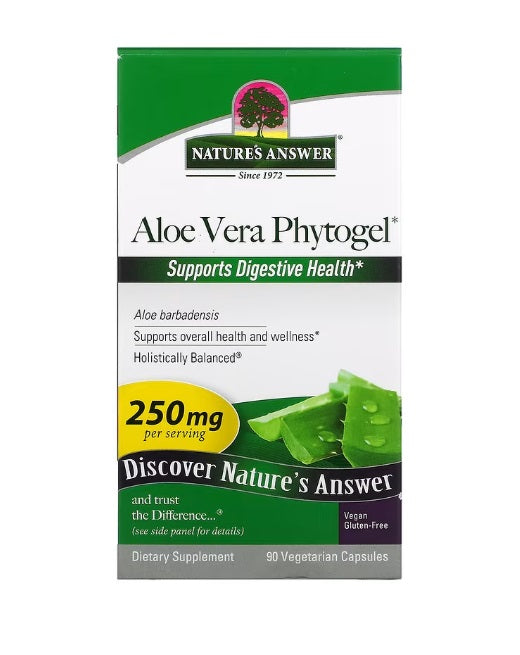 Nature's Answer alvejas ekstrakts, 250 mg – 90 kapsulas