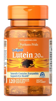 Puritan's Pride luteīns, 20 mg – 120 kapsulas