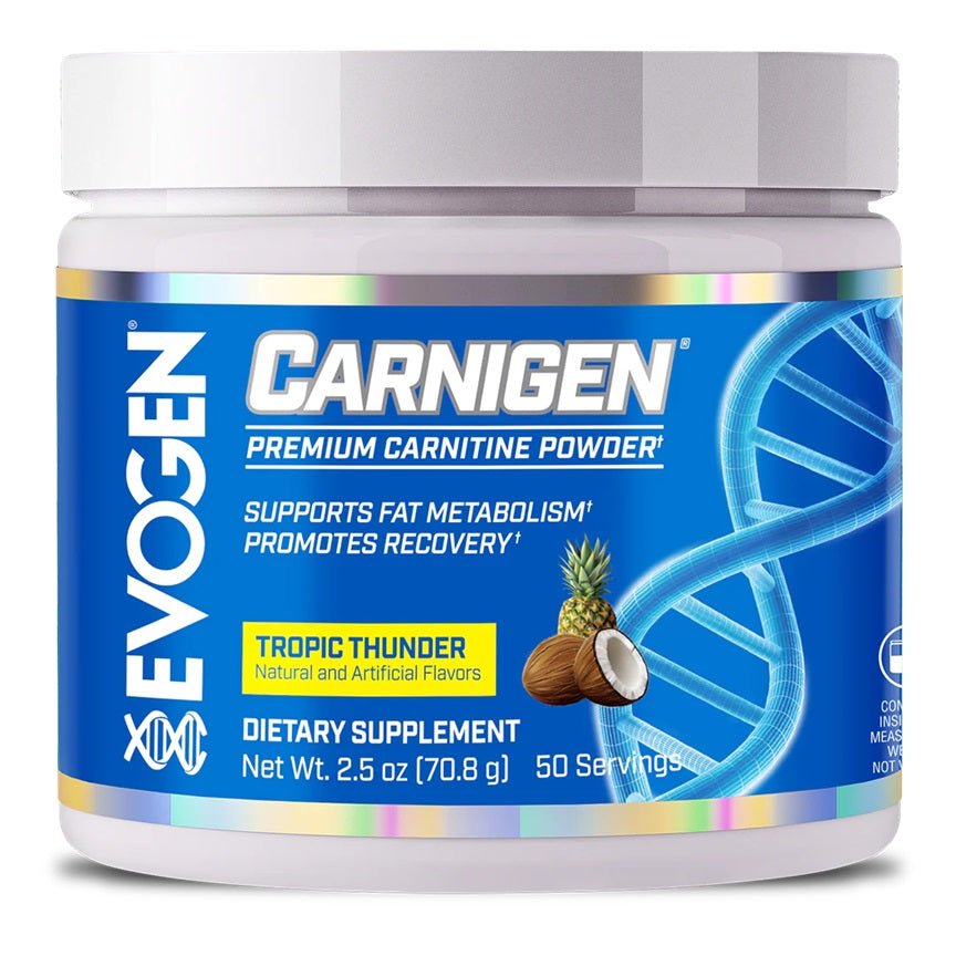 Evogen Carnigen pulveris, Tropic Thunder – 70,8 g