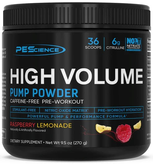 PEScience High Volume (jauna formula), aveņu limonāde - 270 g