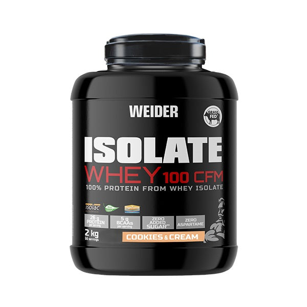 Weider Isolate Whey 100 CFM, cepumi un krējums - 2000 g