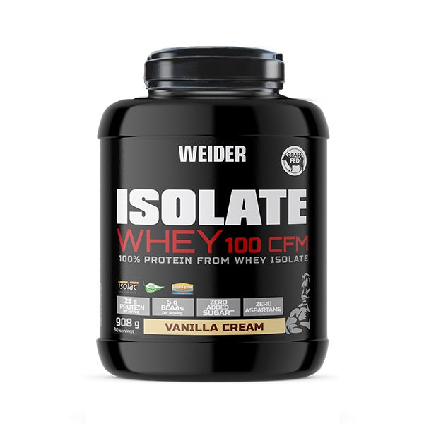 Weider Isolate Whey 100 CFM, Vaniļas krēms - 908g