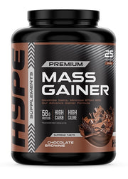 Hype Mass Gainer, šokolādes braunijs - 3000 g