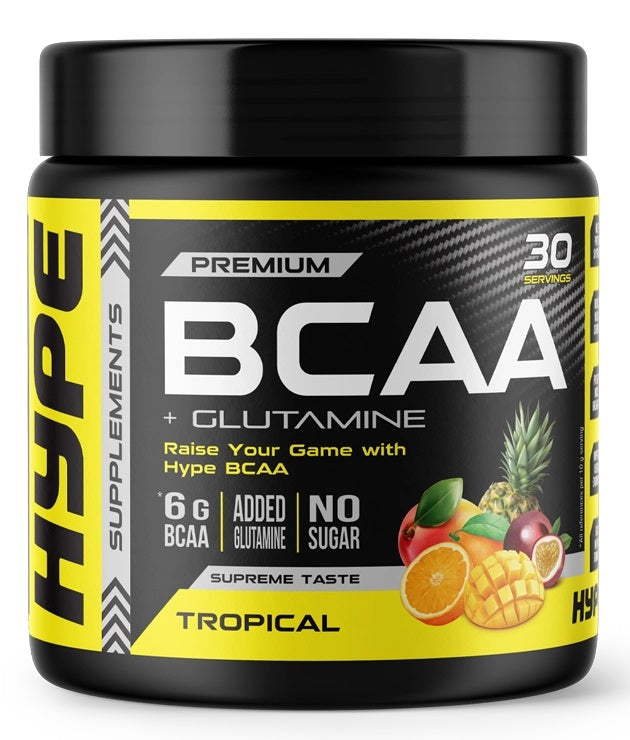 Hype BCAA + Glutamīns, Tropical - 300g