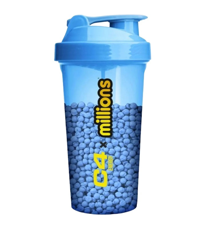 Cellucor C4 Energy x Millions košamās gumijas kratītājs, zils – 800 ml.
