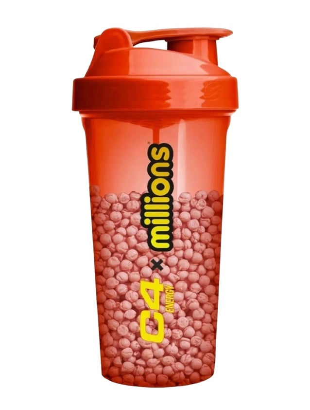 Cellucor C4 Energy x Millions zemeņu kokteilis, sarkans – 800 ml.
