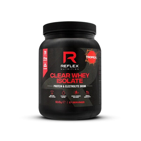 Reflex Nutrition dzidrs sūkalu izolāts, tropu – 510 g