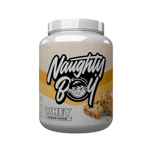 Naughty Boy Advanced Whey ar zemesriekstu sviestu un vieglajām olbaltumvielām – 2010 g