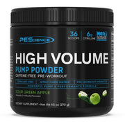 PEScience High Volume (jaunā formula), skābo zaļo ābolu garša – 270 g