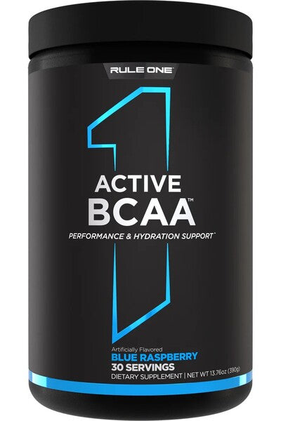 Rule One Active BCAA, zilā avene – 390 g