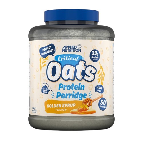Applied Nutrition Critical Oats olbaltumvielu putra ar zeltaino sīrupu - 3000 g
