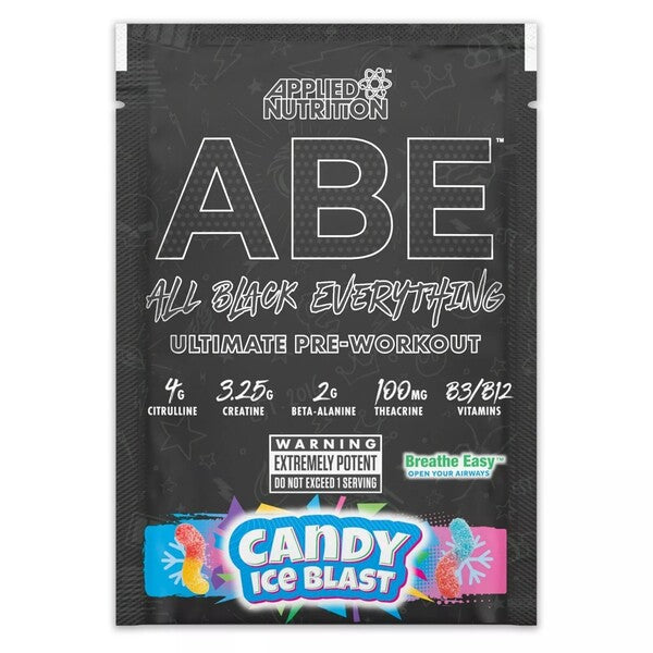 Applied Nutrition ABE – All Black Everything, saldumu leda sprādziens – 12,5 g (1 porcija)