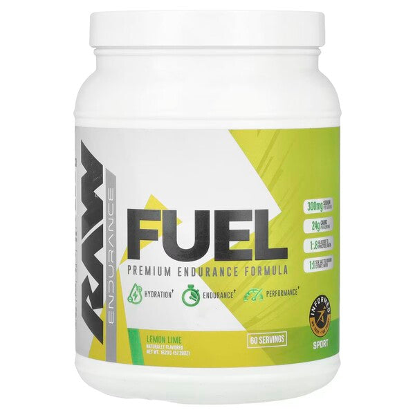 Raw Nutrition Raw Fuel, citronu un laima garša – 1620 g