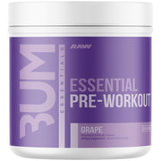 Raw Nutrition CBUM Essential pirms-treniņa pulveris, vīnogu garša – 423 g