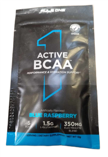 Rule One Active BCAA, melleņu aveņu garša – 13 g (1 porcija)