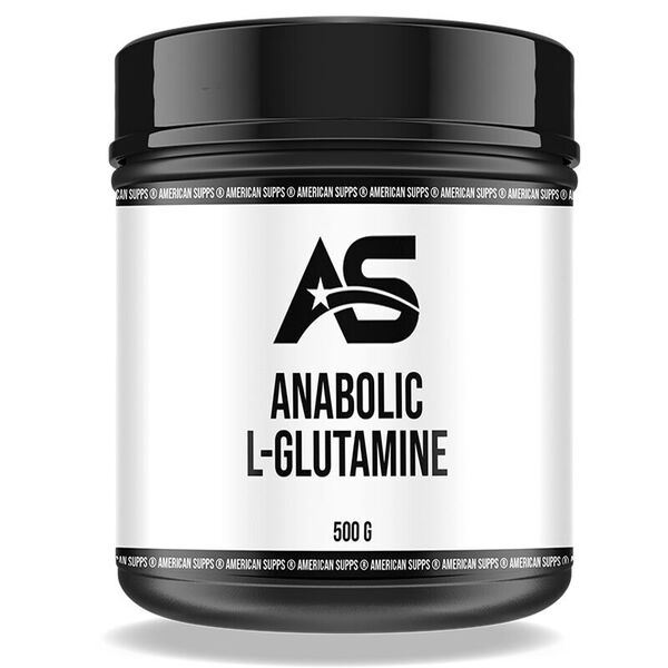 American Supps anaboliskais L-glutamīns — 500 g