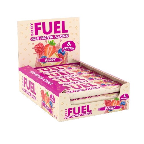 Applied Nutrition Bodyfuel auzu pārslas ar ogām – 12 x 40 g