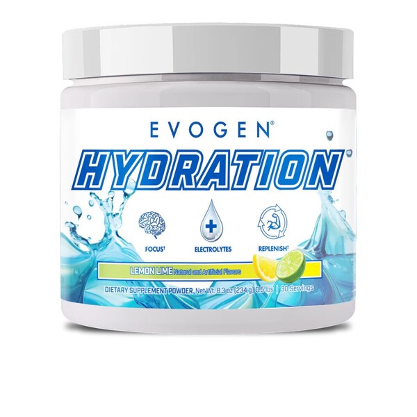 Evogen Hydration, citronu un laima garša – 234 g
