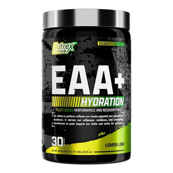 Nutrex EAA + Hydration, citrona un laima garša – 390 g