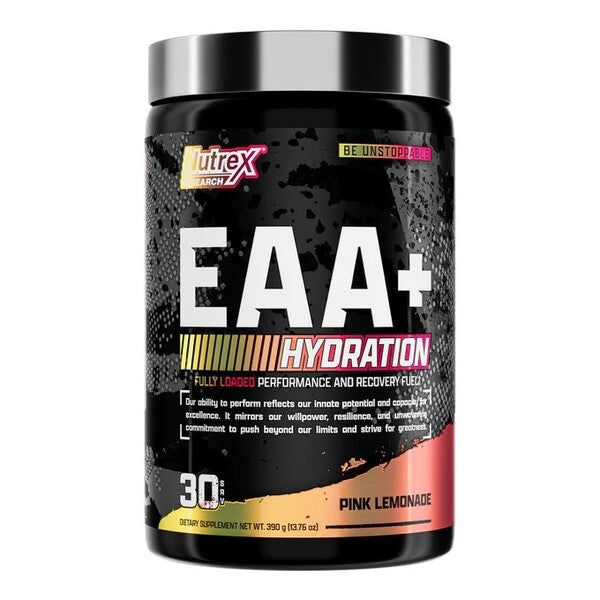 Nutrex EAA + Hydration, rozā limonāde - 390 g