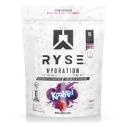 RYSE mitrinošais pulveris, Kool-Aid vīnogu garša – 16 x 6,5 g