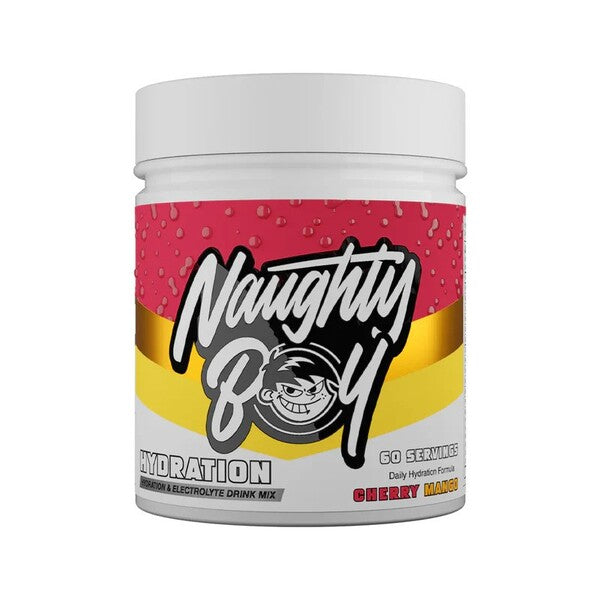 Naughty Boy Hydration dzēriens ar ķiršu un mango garšu – 510 g