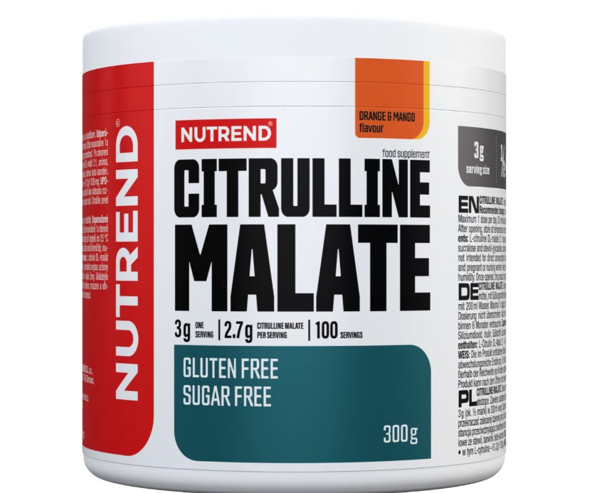 Nutrend Citrulīna malāts, apelsīns un mango – 300 g