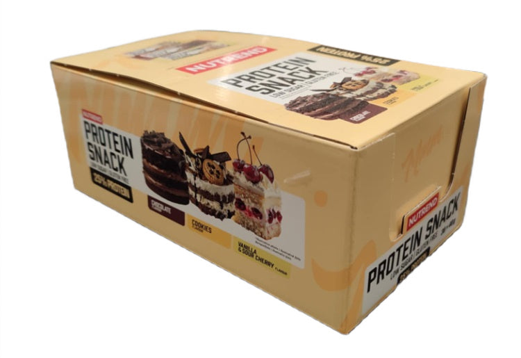 Nutrend proteīna batoniņš, vaniļas un ķiršu garša – 30 x 40 g