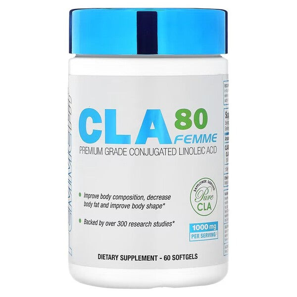 AllMax Nutrition CLA 80 Femme – 60 želejas kapsulas