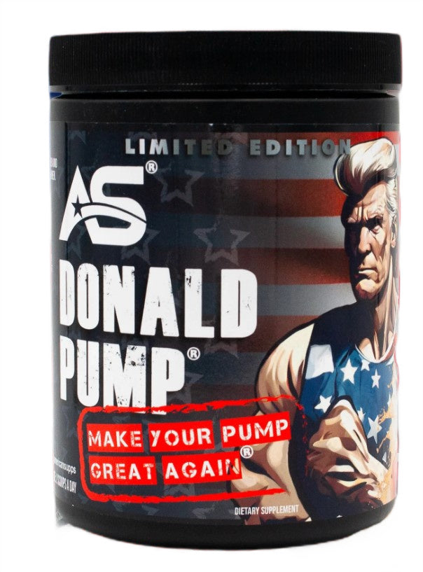 American Supps Donald Pump persiku un ledus tēja – 510 g