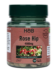 Holland & Barrett mežrozīšu ekstrakts, 4500 mg – 120 tabletes