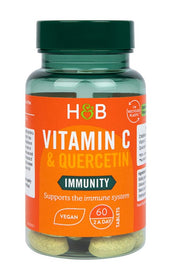 Holland & Barrett C vitamīns un kvercetīns – 60 tabletes