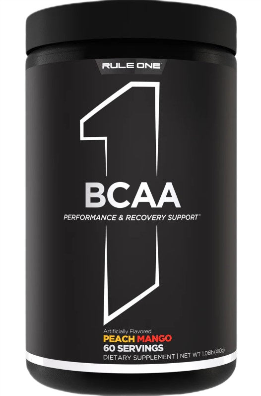 Rule One BCAA, persiku un mango garša – 480 g