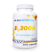 Allnutrition Vit D3 2000, 2000 SV – 200 kaps.