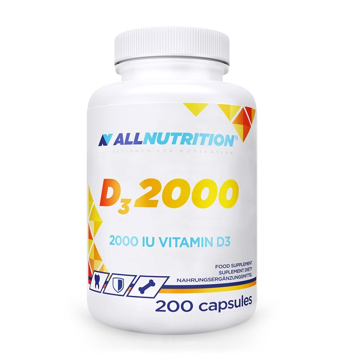 Allnutrition Vit D3 2000, 2000 SV – 200 kaps.