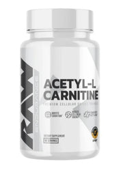 Raw Nutrition acetil-L-karnitīns – 60 kapsulas
