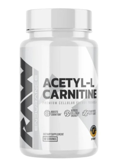 Raw Nutrition acetil-L-karnitīns – 60 kapsulas