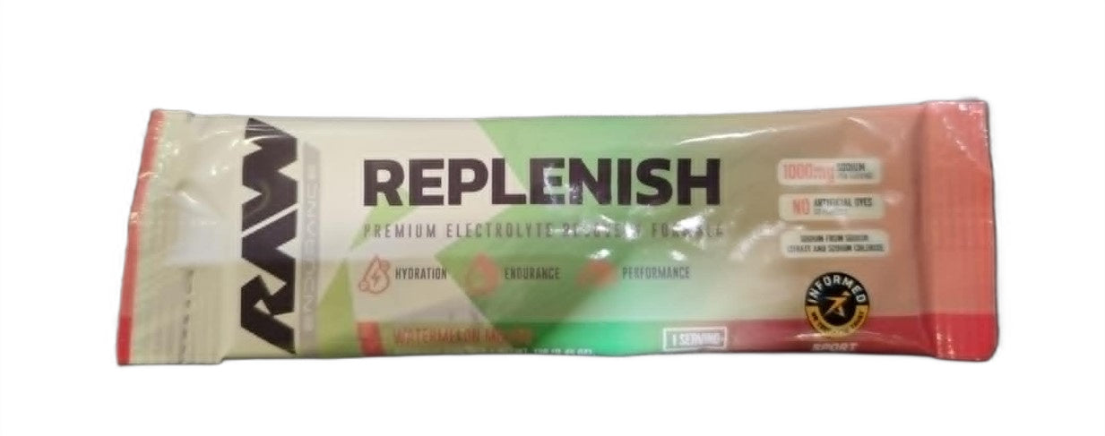 Raw Nutrition Replenish, arbūzų mohito – 13 g (1 porcija)