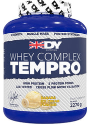 Dorian Yates sūkalu olbaltumvielu komplekss Tempro, banānu saldējums - 2270 g