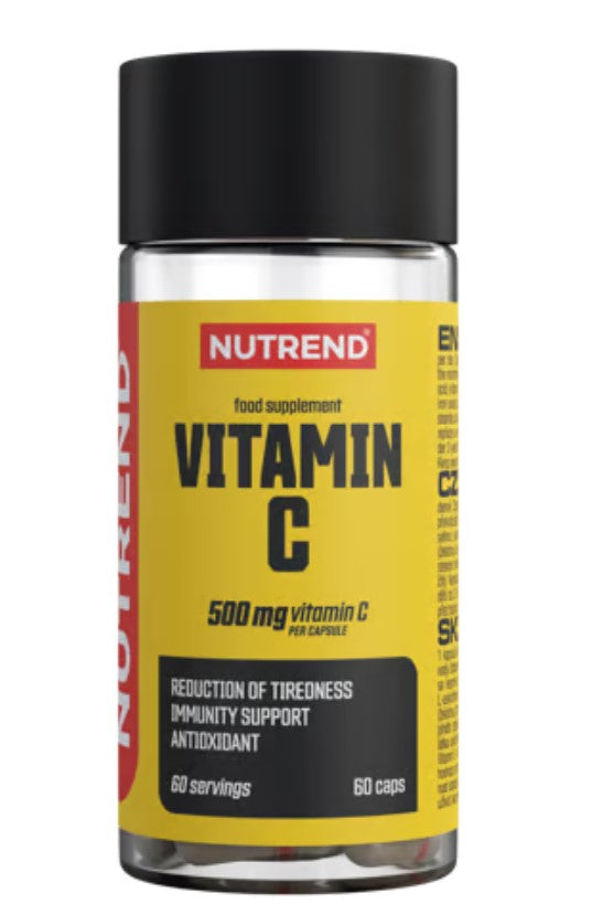 Nutrend vitamīns C, 500 mg - 60 kapsulas