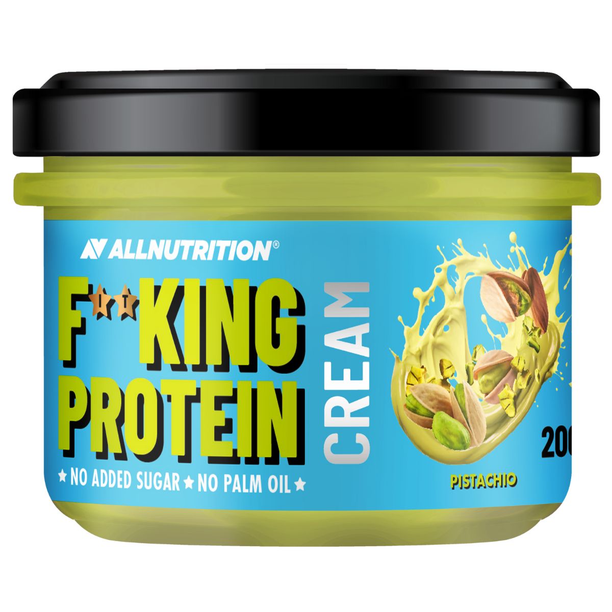 Allnutrition Fitking proteīnu krēms ar pistācijām – 200 g