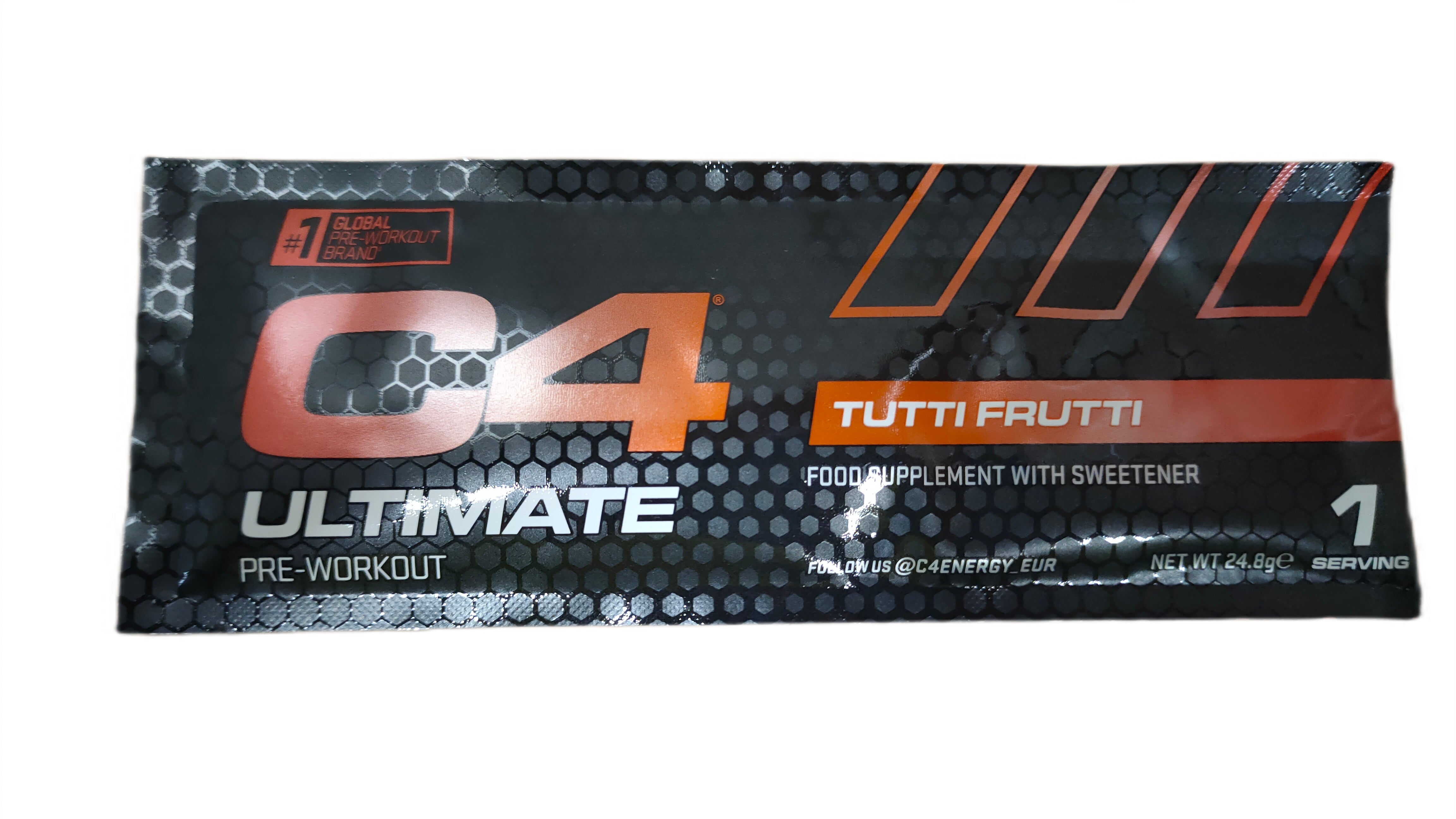 Cellucor C4 Ultimate, Tutti Frutti — 24,8 g (1 porcija)