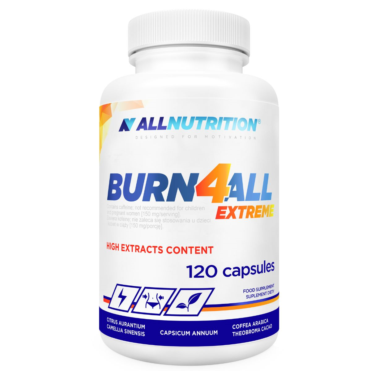 Allnutrition Burn4ALL Extreme – 120 kapsulu