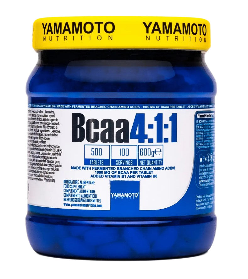 Yamamoto Nutrition BCAA 4:1:1 – 500 tabletes