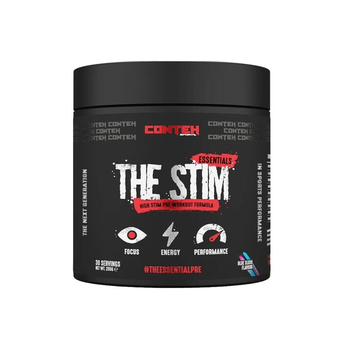 Conteh Sports The Stim pirms treniņa, zilais kokteilis – 255 g