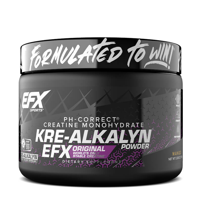 EFX Sports Kre-Alkalyn pulveris, mango garša - 110 g