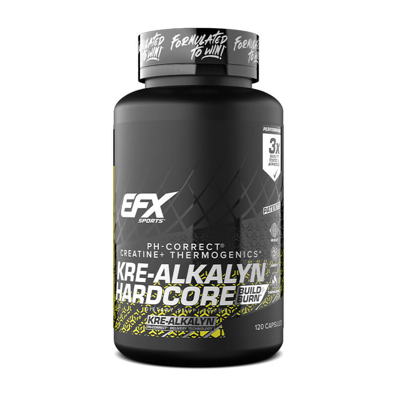 EFX Sports Kre - Alkalyn Hardcore - 120 kapsulas