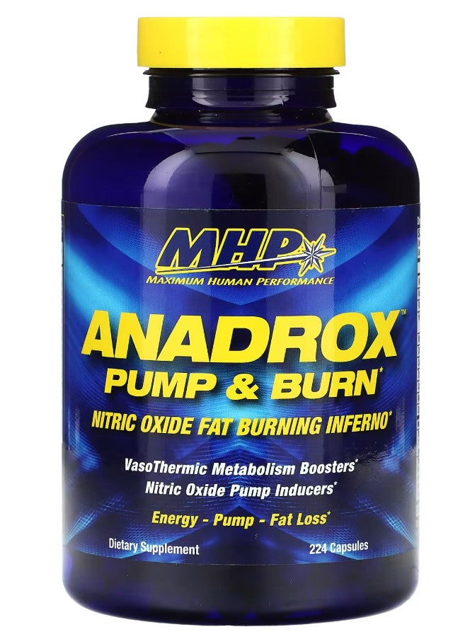 MHP Anadrox Pump & Burn - 112 kapsulas