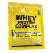 Olimp Nutrition sūkalu olbaltumvielu komplekss 100%, banāns – 35 g (1 porcija)