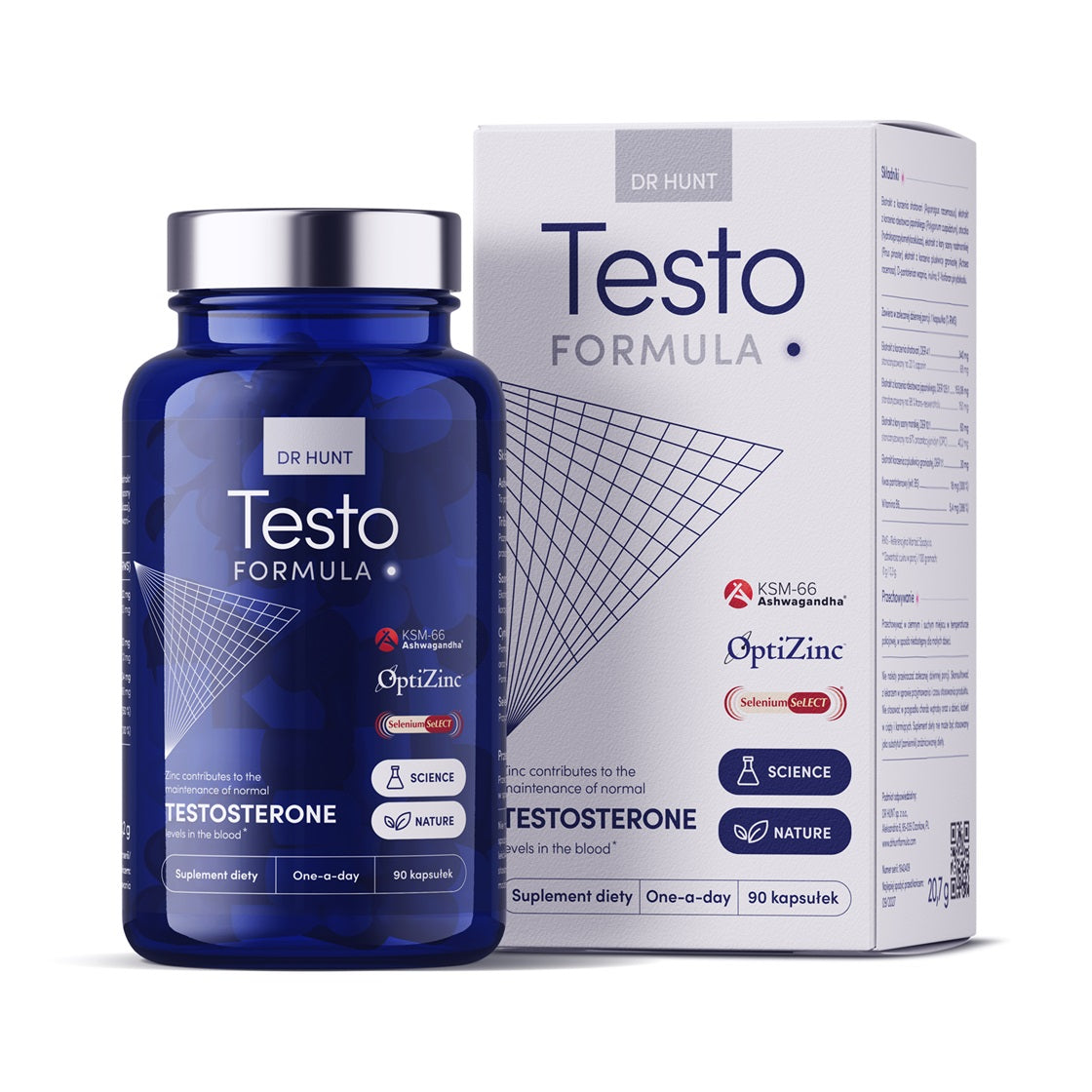 Dr. Hunt Testo Formula – 90 kapsulas